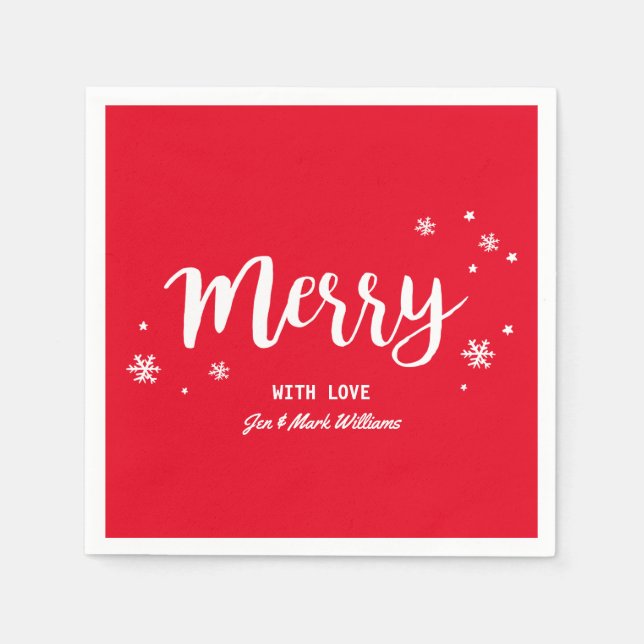 Merry Napkin (Front)