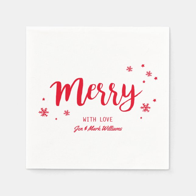 Merry Napkin (Front)
