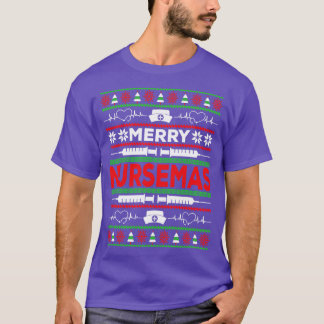 Merry Nursemas Nurse christmas T-Shirt