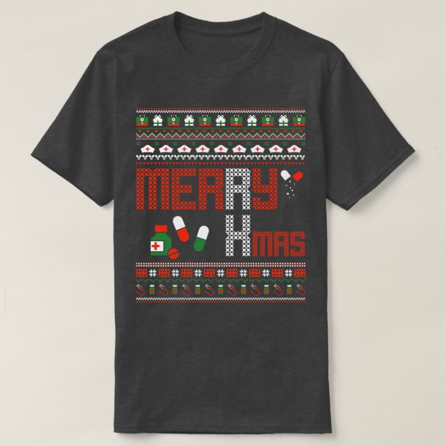 Merry Nursemas T-Shirt (Design Front)