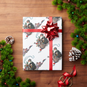 Merry Old Christmas Elf, Jessie Willcox Smith Wrapping Paper