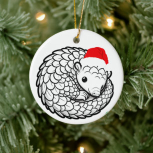 Merry Pangomas Ceramic Ornament
