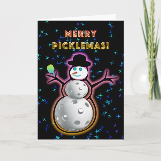 Merry Picklemas Greeting Card (Front)