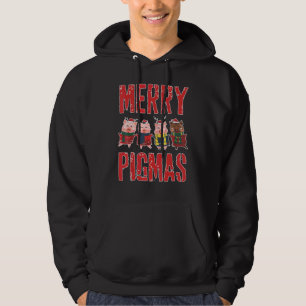 Merry Pigmas Christmas Pig Xmas Py Hoodie