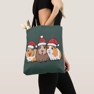 Merry Pigmas Guinea Pig Christmas Animal Lover  Tote Bag