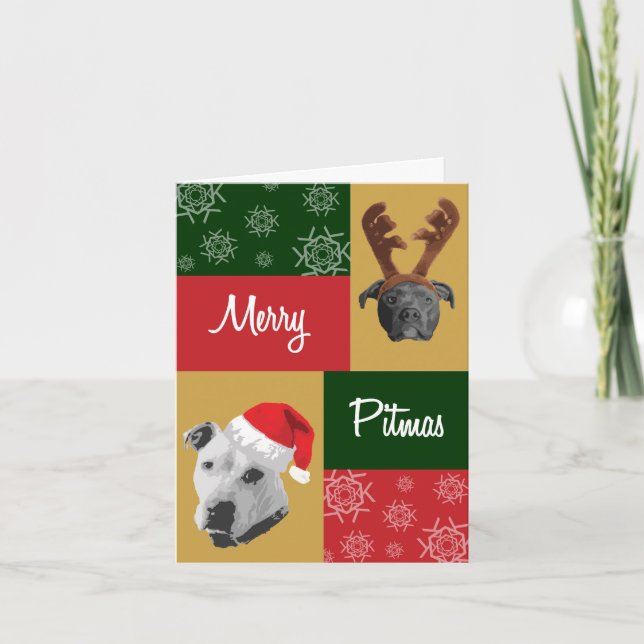 Merry Pitmas Holiday Card (Front)