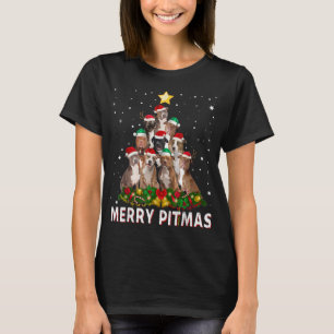 Merry Pitmas Pitbull Dog Ugly Christmas Sweater Tr