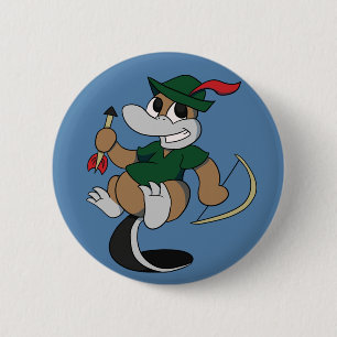 Merry Platypi Button