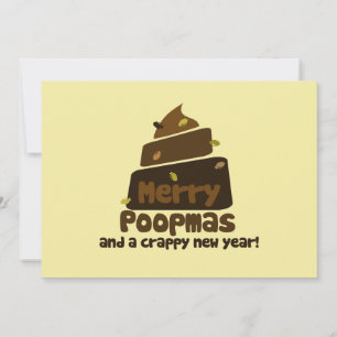 Merry Poopmas Invitation