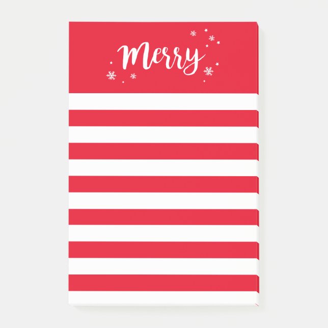 Merry Post-it Notes (Front)