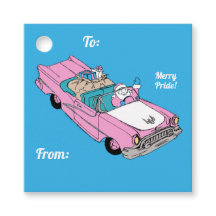 Merry Pride Santa Car