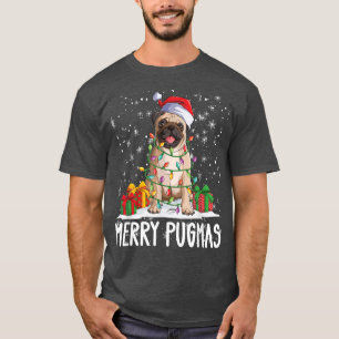Merry Pugmas 2022 Xmas Pug Christmas Party Pug Lov T-Shirt