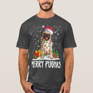 Merry Pugmas 2022 Xmas Pug Christmas Party Pug Lov T-Shirt