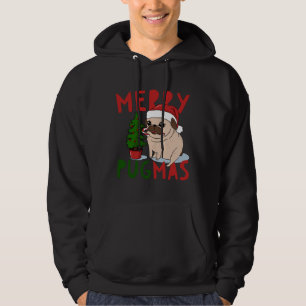 Merry Pugmas  Cute Christmas Pug Classic T-Shirt 5 Hoodie