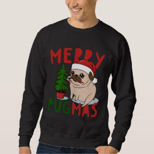 Merry Pugmas Cute Christmas Pug Classic T-Shirt 5 Sweatshirt