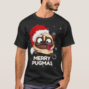 Merry Pugmas Cute Pug Dog Ugly Christmas Sweater P