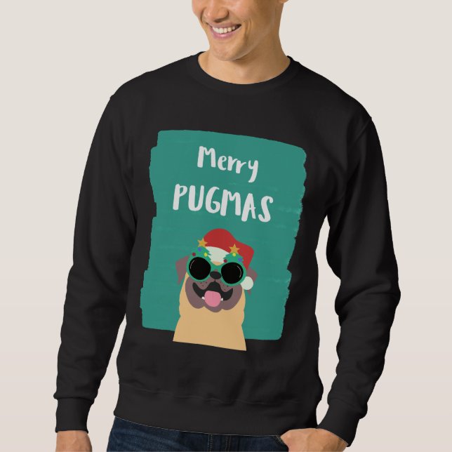 Merry Pugmas Essential T-Shirt 706 Sweatshirt (Front)