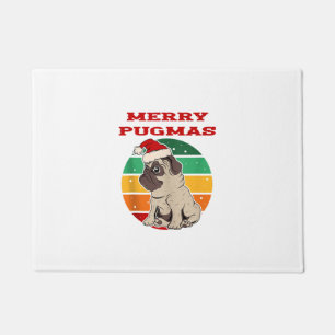 Merry Pugmas, Funny Pug, Christmas Dog, Christmas Doormat