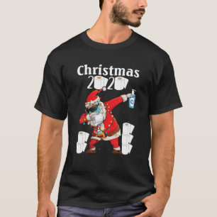 Merry quarantine christmas 2020 pajamas family xma T-Shirt
