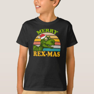 Merry Rex-Mas Christmas Design-24807 T-Shirt