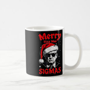 Merry Rizz Mas Sigmas Funny Gen Alpha X-mas Santa  Coffee Mug