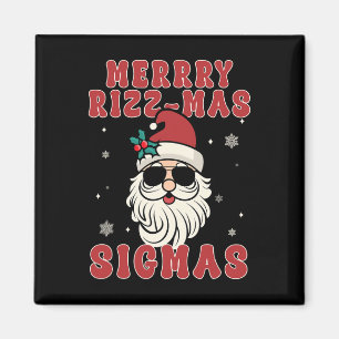 Merry Rizz Mas Sigmas Gen Alpha Middle School Chri Magnet