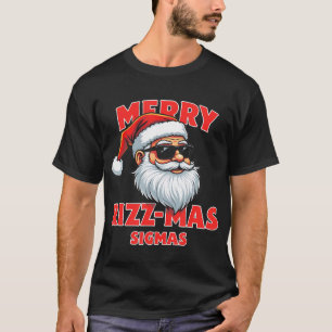 Merry Rizz Mas Sigmas- Gen Alpha Middle School T-Shirt
