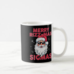 Merry Rizz-mas Sigmas Santa Sungles Christmas Holi Coffee Mug