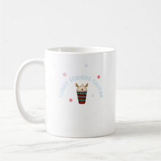 Merry Scoops Galore Christmas Ice Cream Coffee Mug
