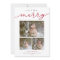 Merry Script | Holiday Photo Collage Card