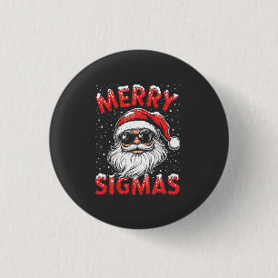 Merry Sigmas Funny Gen Alpha Middle School Christm 3 Cm Round Badge