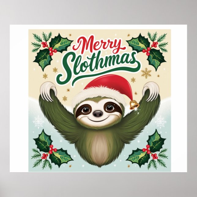 Merry Sloath christmas  Poster (Front)