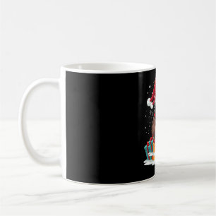 Merry Slothmas cute Christmas sloth Santa hat Xmas Coffee Mug