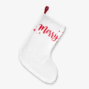 Merry Small Christmas Stocking