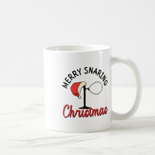 Merry Snaring Christmas - Wire Snare Christmas Coffee Mug