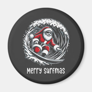 Merry Surfmas Magnet