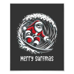 Merry Surfmas Photo Print