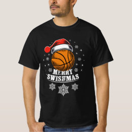 Merry Swishmas, for Basket ball Fans T-Shirt