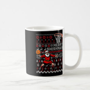 Merry Swishmas Sketll Lover Ugly Christmas Xmas Ho Coffee Mug
