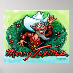 Merry Texmas Poster