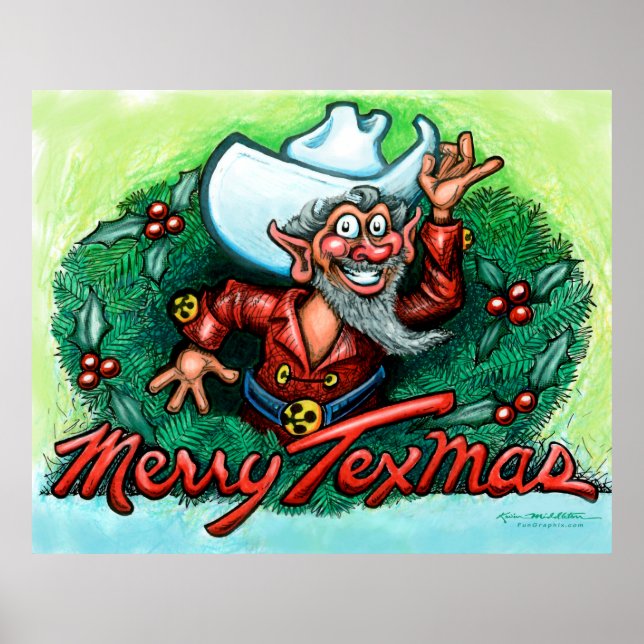 Merry Texmas Poster (Front)