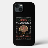 Merry Thanksmas Christmas Thanksgiving Turkey