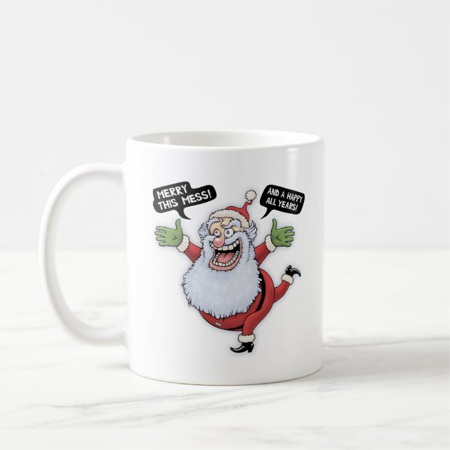 Merry This Mess Coffee Mug (Left)