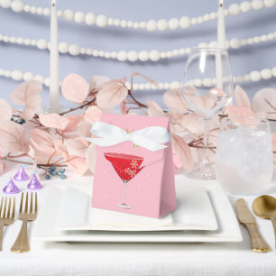 Merry-tini Merry Martini Holiday Cocktail Party Favour Box