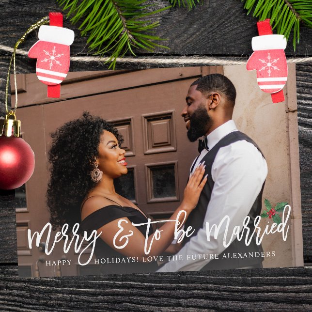 Merry & To Be Married w Holly Engaged Photo (Creator Uploaded)