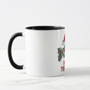 Merry Troutmas Trout Fish Fisherman Christmas Mug