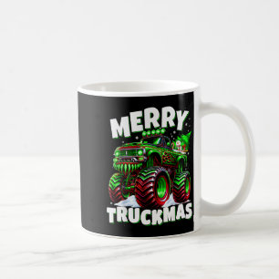 Merry Truckmas Truck Kids & Boys Christmas Coffee Mug