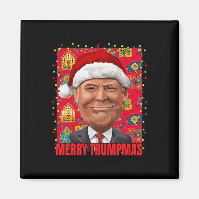 Merry Trump Xmas 2024  Magnet (Front)
