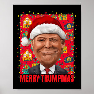 Merry Trump Xmas 2024 Poster