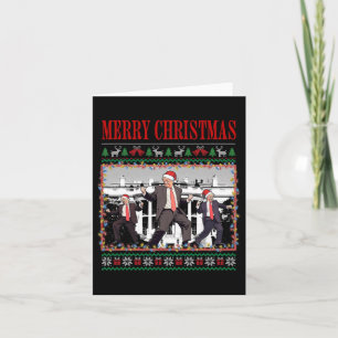 Merry Trumpmas - Santa Claus Donald Trump Dance Card
